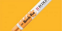 Markere acuarelabile Talens Ecoline Brush Pen - GOLD OCHRE