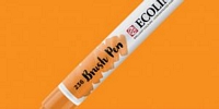 Markere acuarelabile Talens Ecoline Brush Pen - LIGHT ORANGE