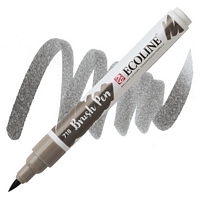 Markere acuarelabile Talens Ecoline Brush Pen - WARM GREY