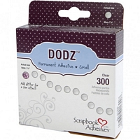 Buline dubluadezive Dodz, d6mm, 300 buc rola, permanent, 3L