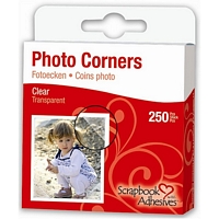 Coltare transparente pentru fotografii, 10mm, 250buc, 3L