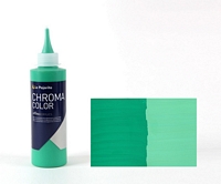 Culori vinilice extrafine Chroma Color, 200ml, La Pajarita - CC-23 PERMANENT GREEN