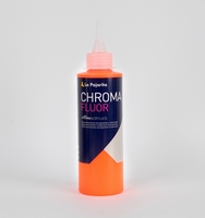 Culori vinilice extrafine Chroma Color, 200ml, La Pajarita - CCF-02 ORANGE FLUOR