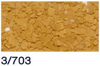 Fulgi decorativi Mix Flakes, 175g, La Pajarita - 3703 MONOCOLOR OCRE