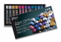 Mungyo 12pcs Artist oil pastels metallic MOP-12M