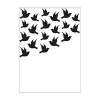 Placa embosare 108x146mm birds, Darice