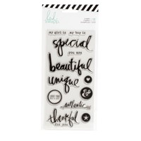 Stampile acrilice special, Heidi Swapp