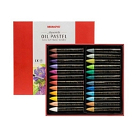 Mungyo 24pcs water soluble Metallic oil pastels MAO-24MN