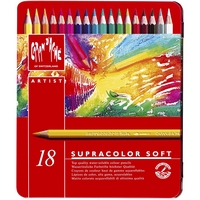 Creioane acuarelabile Supracolor II Soft, 7mm, 3888, set 18buc, Caran d'Ache