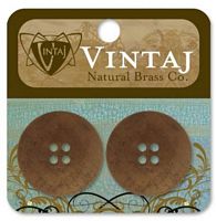 Vintaj Alterred Blank, alama, 24mm, 2 buc. - Button