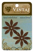 Vintaj Alterred Blank, alama, 34mm, 2 buc. - Eight Petal Cut Out