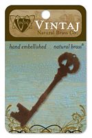 Vintaj Alterred Blank, alama, 1 buc, 65x19mm - Manor Key