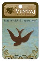 Vintaj Alterred Blank, alama, 1 buc, 43x35mm - Songbird