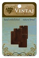 Vintaj Alterred Blank, alama, 4 buc, 22mm - Small Rectangle