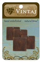 Vintaj Alterred Blank, alama, 4 buc, 20mm - Small Square