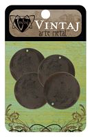 Vintaj Arte Metal, metal, 4 buc, 25mm - Circle