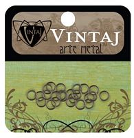 Inel metal Vintaj Jump Ring, Arte Metal, 24 buc, 4.75mm