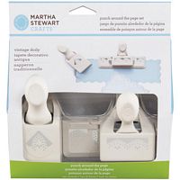 Set perforatoare margine si colt Vintage Doily, Martha Stewart