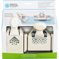 Set perforatoare margine si colt Spiral Arch, Martha Stewart