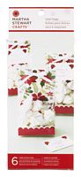 Ambalaj Woodland Poinsetta Cello Bags, Martha Stewart