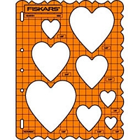 Sablon 2 in 1 pentru ShapeCutter Plus - Hearts