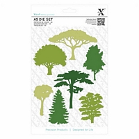 Matrite A5 Woodland Trees, 7buc, Xcut