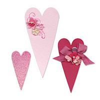 Matrita Sizzix Bigz, Hearts Primitive