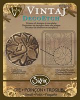 Matrita Sizzix Vintaj DecoEtch - Botanical Flourish