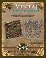 Matrita Sizzix Vintaj DecoEmboss - Butterfly Swirls