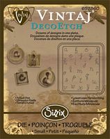 Matrita Sizzix Vintaj DecoEtch - Lowercase Handwriting