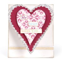 Matrita Sizzix Bigz L, Card Mini Heart