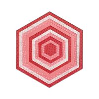 Matrita Sizzix Framelits Hexagons, 10buc, Sizzix