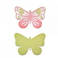 Matrita Sizzix Thinlits Graceful Butterfly 2, 2buc