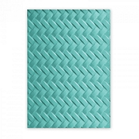 Placa embosare Sizzix 3D Textured Impressions, Woven