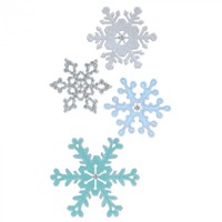 Matrita Sizzix Thinlits Snowflakes 2, 4buc