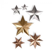 Matrita Sizzix Thinlits Dimensional Stars, 6buc