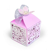 Matrita Sizzix Thinlits Butterfly Favor Box, 3buc