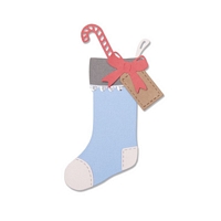 Matrita Sizzix Thinlits Christmas Stocking, 7buc