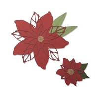 Matrita Sizzix Thinlits Poinsettia, 8buc