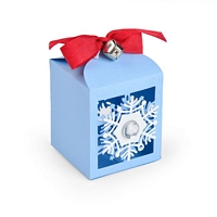 Matrita Sizzix Thinlits Snowflake Favor Box , 4buc