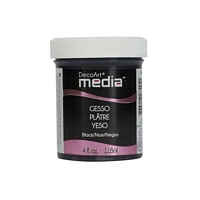 Gesso negru, 4oz, Media, DecoArt