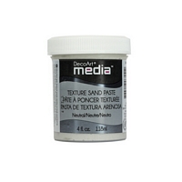 Pasta de textura, Texture Sand Paste, 4oz, Media, DecoArt