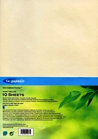 Hartie transparenta, calc, crem, A4, 10 coli/pachet, 80 gr/mp