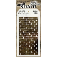 Sablon Tim Holtz Bricked, Stampers Anonymous