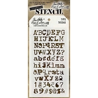 Sablon Tim Holtz Typo, Stampers Anonymous