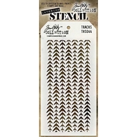 Sablon Tim Holtz Tracks, Stampers Anonymous