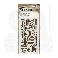 Sablon Tim Holtz Numberic, Stampers Anonymous