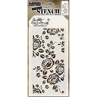 Sablon Tim Holtz Roses, Stampers Anonymous