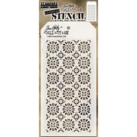 Sablon Tim Holtz Rosette, Stampers Anonymous