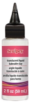 Medium polimeric Sculpey Translucent Liquid Bakeable Clay, 60ml, Polyform